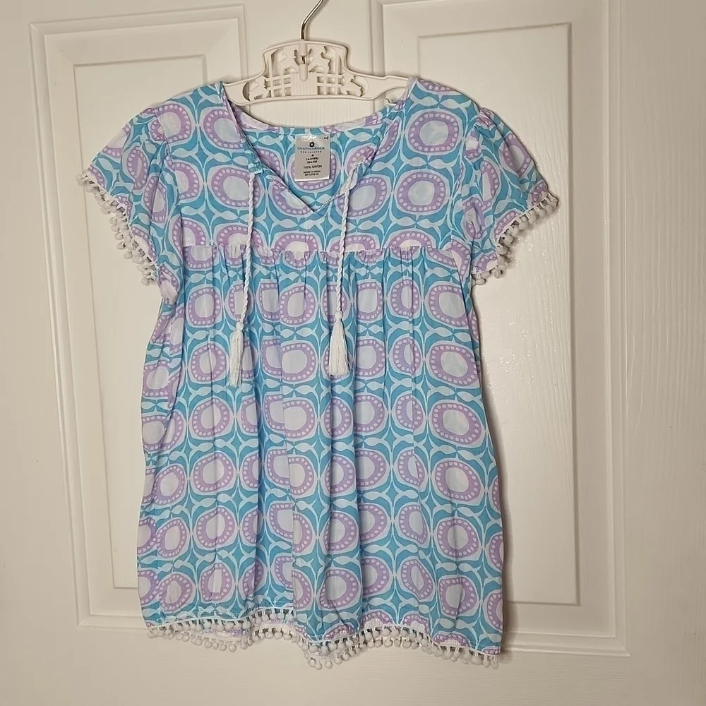 SNAPPER Rock Kissy Fish Kaftan/Coverup Size 4T